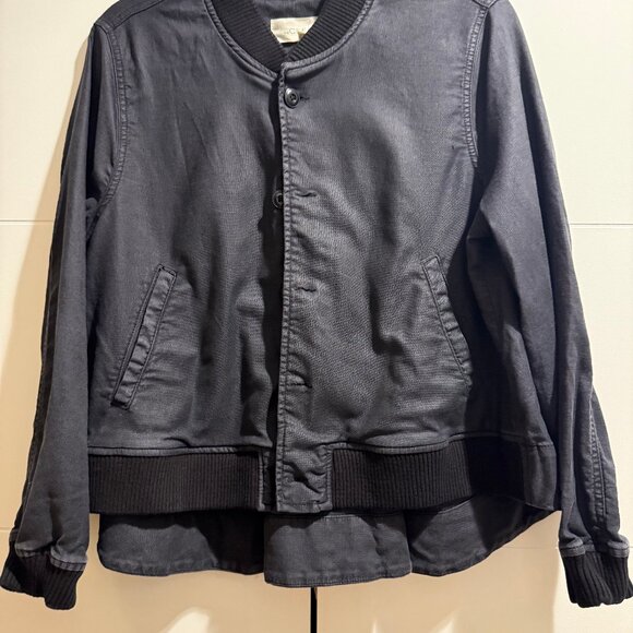 The Great. The Swingy Bomber Jacket in Black Women’s Size Small - Picture 4 of 5